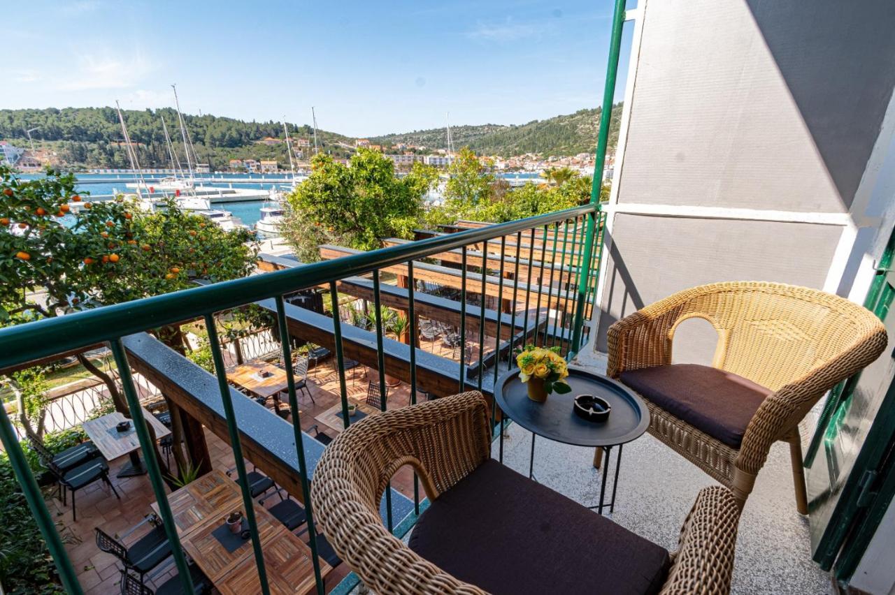 Hotel Dalmacija Vela Luka Dış mekan fotoğraf