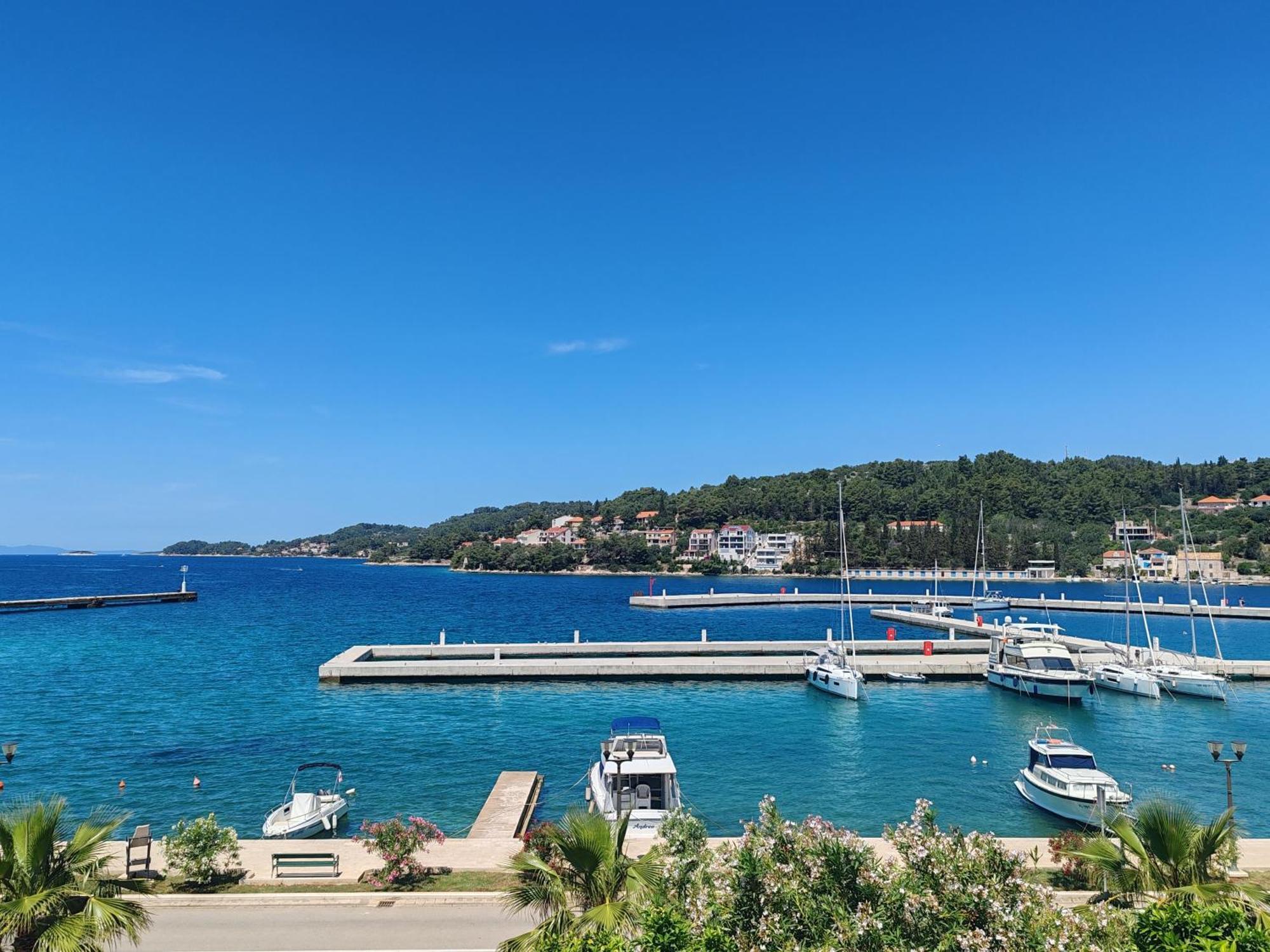 Hotel Dalmacija Vela Luka Dış mekan fotoğraf